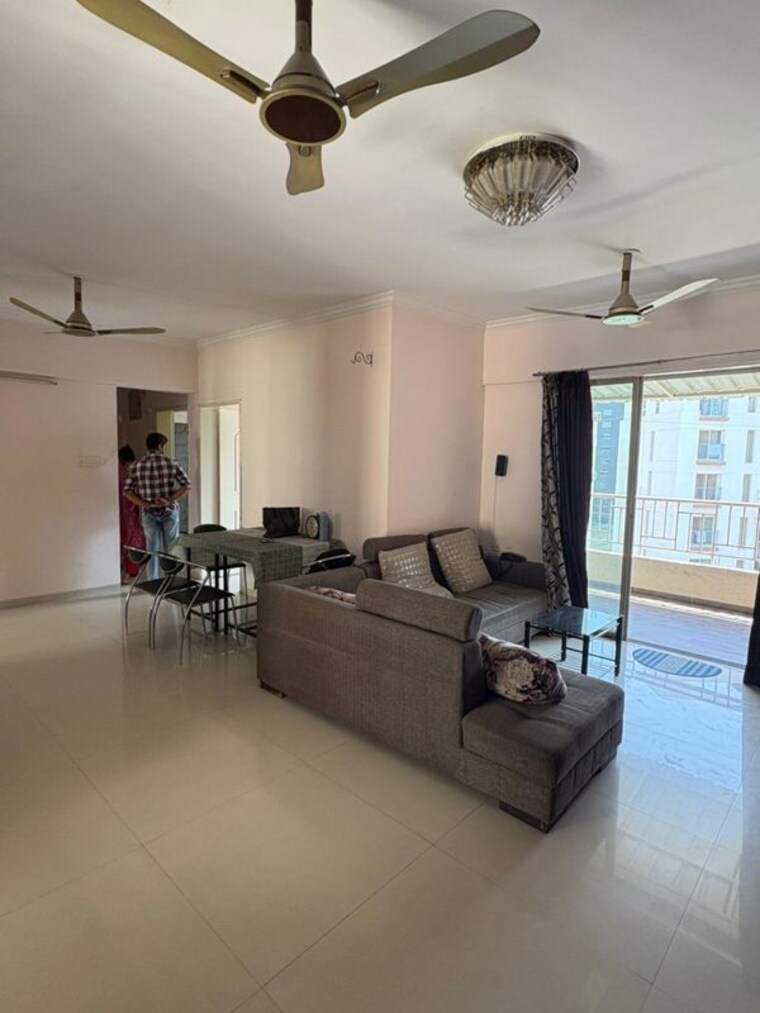 Living Room, welworth-paradise 3 Bedroom 1500 Sq.Ft. Apartment In Baner Pune 10270724