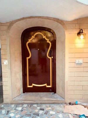 Building Lobby in 4 BHK Builder Floor at New Friends Colony – for Rent