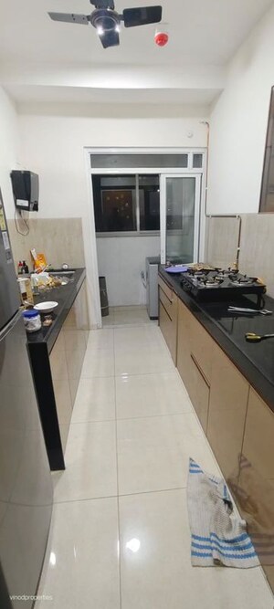 Kitchen in 3 BHK Apartment at LnT Veridian, Powai – for Rent