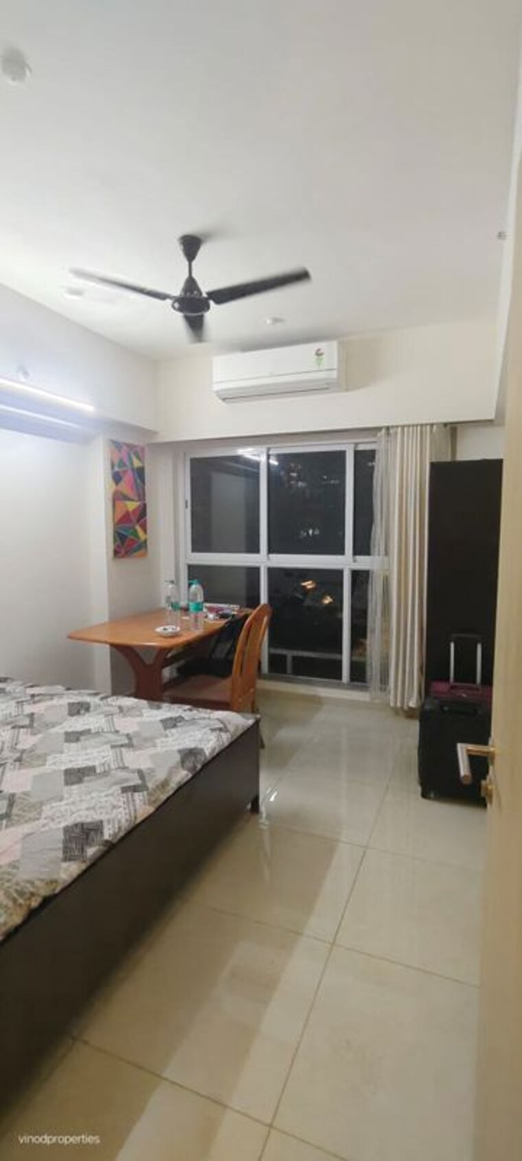 Master Bedroom, lnt-veridian 3 Bedroom 1300 Sq.Ft. Apartment In Powai Mumbai 10270959