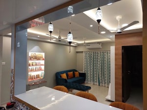 Living Room in 2 BHK Apartment at Dosti West County, Balkum Pada – for Sale