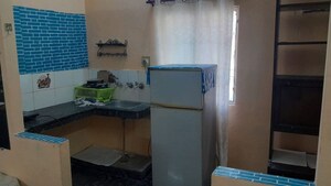 Kitchen in 1 BHK Builder Floor at Gomti Nagar – for Rent