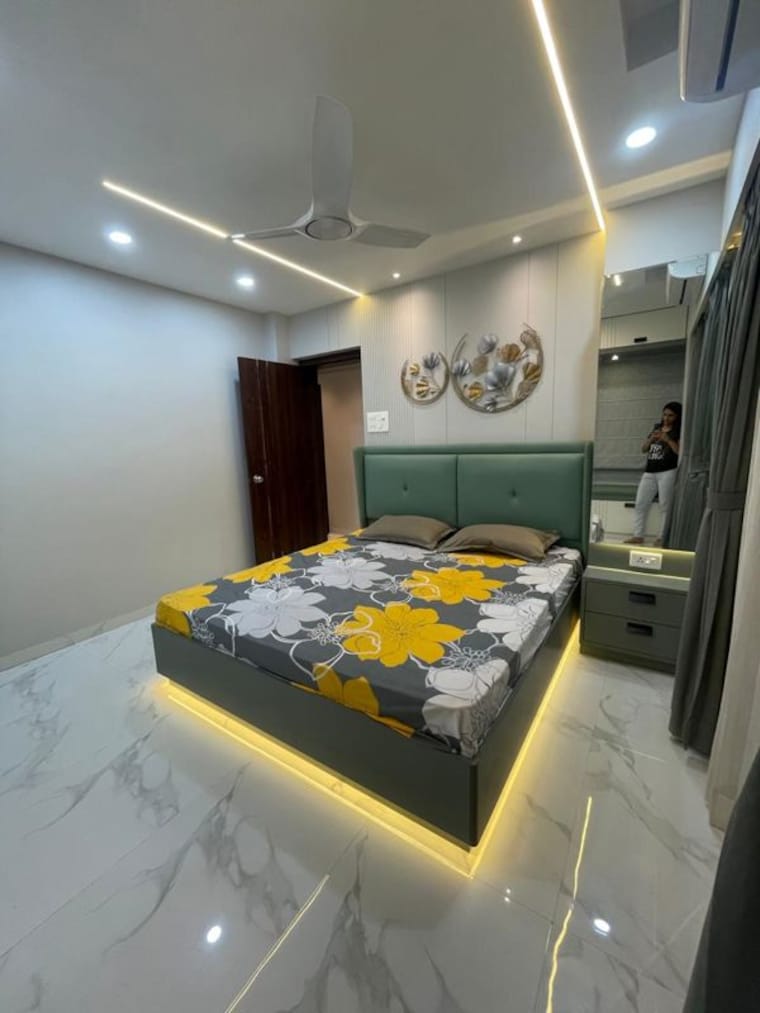 Master Bedroom, vyas-alankapurishree-chsl 3 Bedroom 1422 Sq.Ft. Apartment In Kothrud Pune 10271023