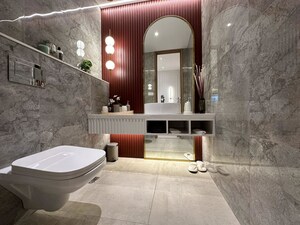 Bathroom in 4 BHK Apartment at Godrej One Mahalaxmi, Mahalaxmi – for Sale