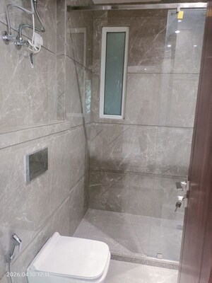 Bathroom in 3 BHK Builder Floor at Shivalik Colony – for Rent