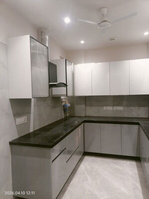 Kitchen in 3 BHK Builder Floor at Shivalik Colony – for Rent