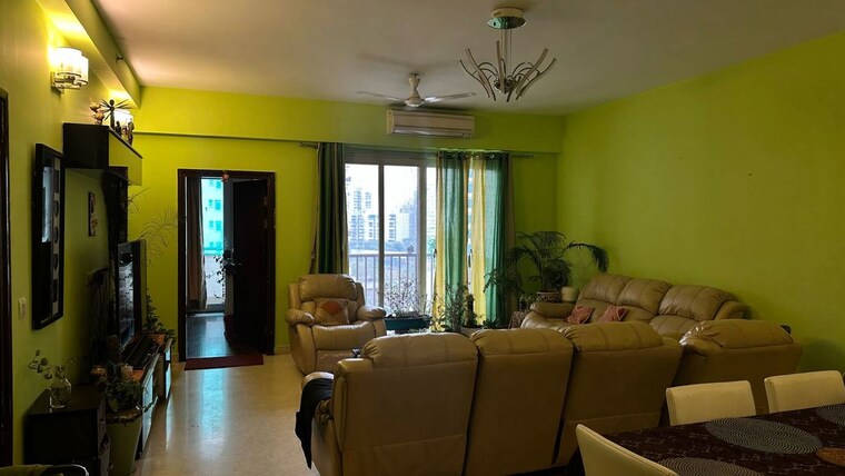 Living Room, emaar-mgf-the-palm-drive-villas 3 Bedroom 1901 Sq.Ft. Builder Floor In Sector 66 Gurgaon 10271059