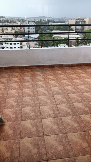 Balcony in 3 BHK Apartment at Kumar Park Infinia, Fursungi – for Rent