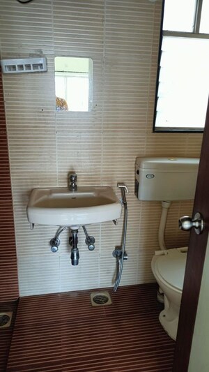 Bathroom in 3 BHK Apartment at Kumar Park Infinia, Fursungi – for Rent