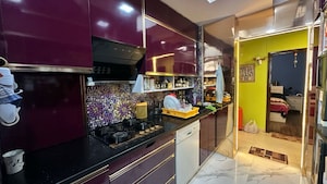 Kitchen in 3.5 BHK Builder Floor at Emaar MGF The Palm Drive Villas, Sector 66 – for Sale