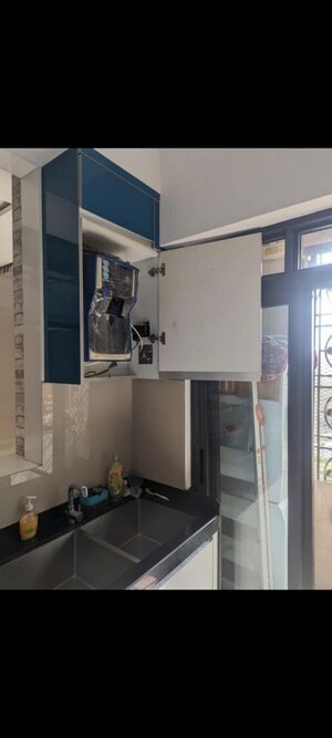 Kitchen in 3 BHK Apartment at Lodha Sterling, Kolshet Road – for Rent