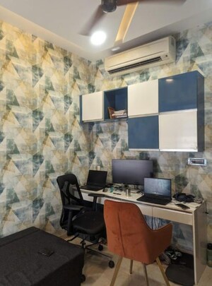 Study Room in 3 BHK Apartment at Lodha Sterling, Kolshet Road – for Rent