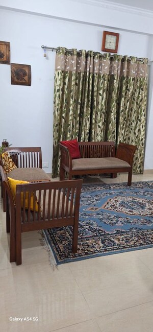 Living Room in 3 BHK Apartment at Ajnara Gen X, Dundahera – for Sale
