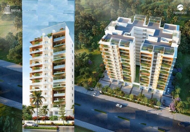 Exterior View, amanteja-neeladri-basil 3 Bedroom 1815 Sq.Ft. Apartment In Mokila Hyderabad 10271663