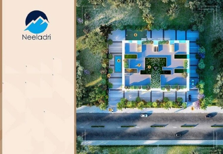 Master Plan, amanteja-neeladri-basil 3 Bedroom 1815 Sq.Ft. Apartment In Mokila Hyderabad 10271663