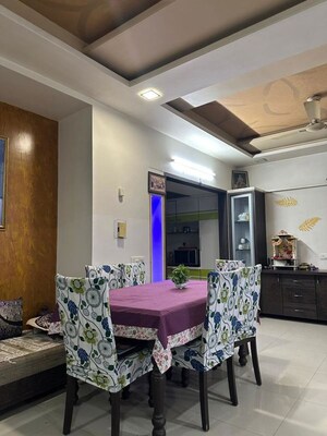 Living Room in 3 BHK Apartment at Deep Indraprasth 5, Prahlad Nagar – for Rent