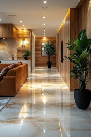 Living Room in 4 BHK Villa at Bidadi – for Sale