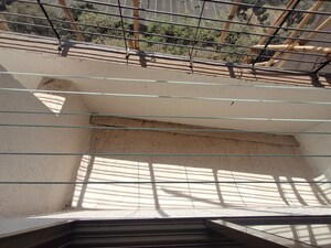 Balcony in 2 BHK Apartment at Kalpataru Gardens 1, Kandivali East – for Rent