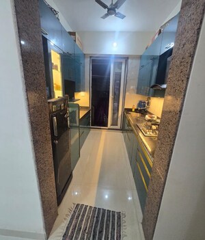 Building Lobby in 3 BHK Apartment at Paradise Sai World Empire, Kharghar – for Rent