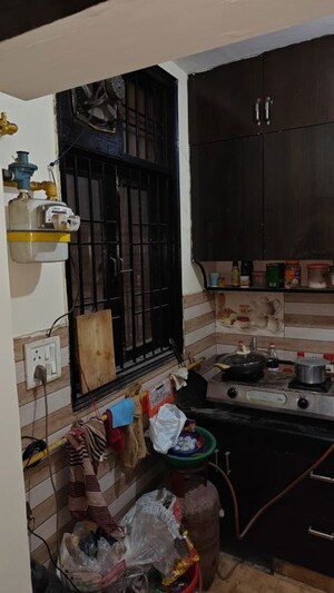 Kitchen in 2 BHK Builder Floor at Maidan Garhi – for Rent