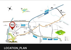 1.5 BHK Apartment – Map Location View at Smart World Natures Court, Manesar Sector 9 - for Sale