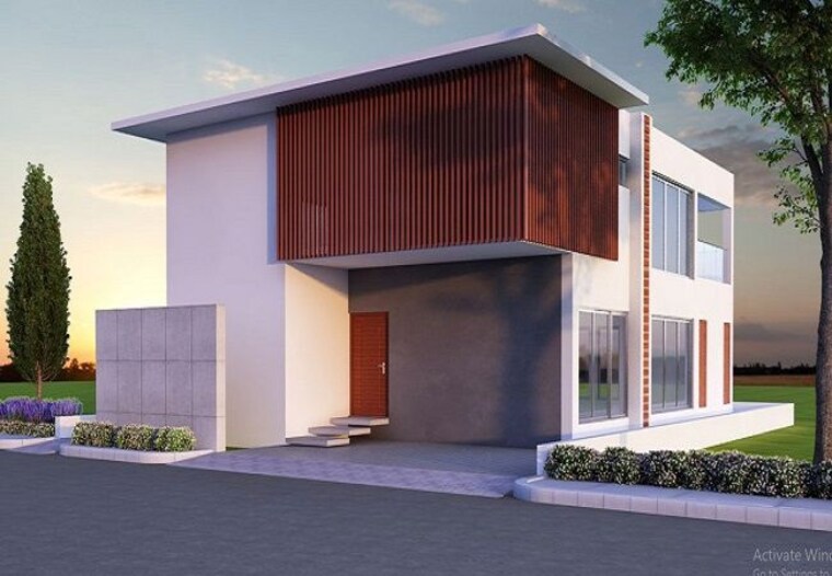 Exterior View, sark-three 3 Bedroom 3010 Sq.Ft. Villa In Mokila Hyderabad 10271932
