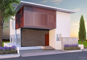 3 BHK Villa – Exterior View View at Sark Three, Mokila - for Sale