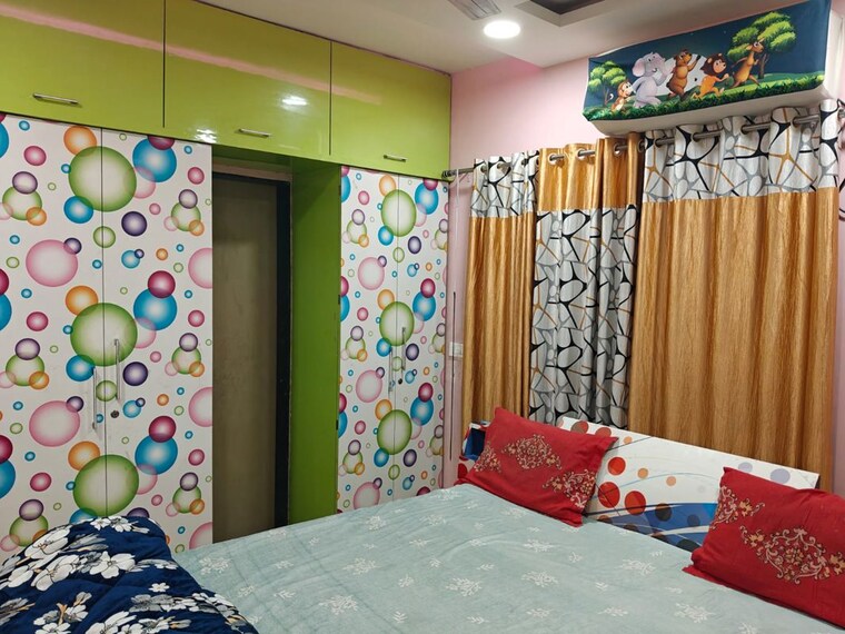 Bedroom, sudhir-mandke-armaan 2 Bedroom 1200 Sq.Ft. Apartment In Viman Nagar Pune 10271938