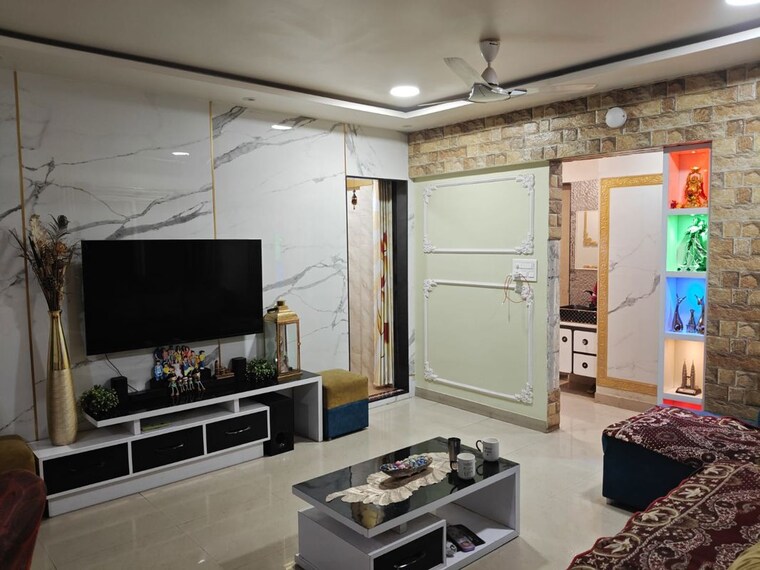 Living Room, sudhir-mandke-armaan 2 Bedroom 1200 Sq.Ft. Apartment In Viman Nagar Pune 10271938