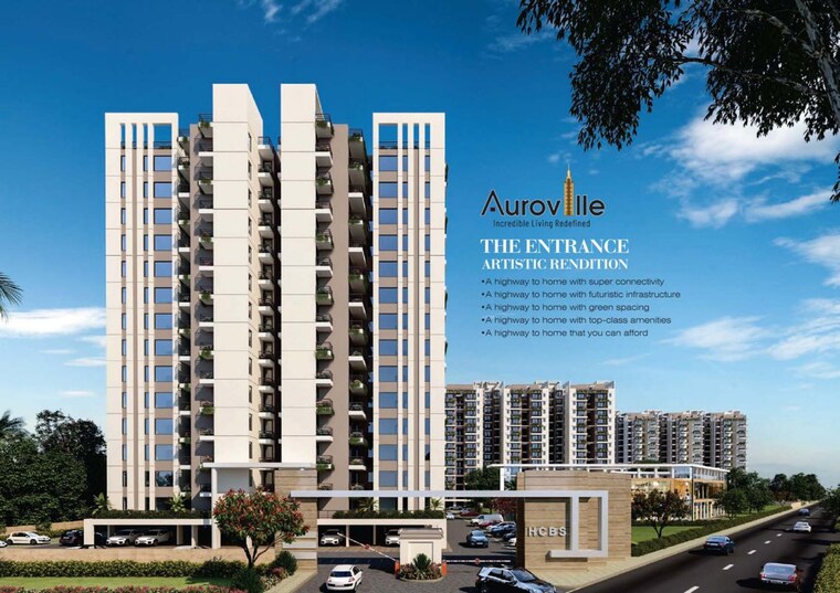 Exterior View, hcbs-auroville 3 Bedroom 753 Sq.Ft. Apartment In Sector 103 Gurgaon 10272658