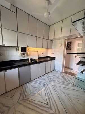 Kitchen in 1 BHK Apartment at Bandra West – for Rent