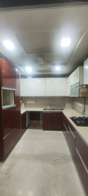 Kitchen in 4 BHK Apartment at Saket – for Rent