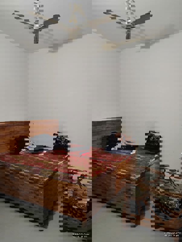 Bedroom in 2 BHK Apartment at Ganga Apartments Gomti Nagar, Gomti Nagar – for Rent