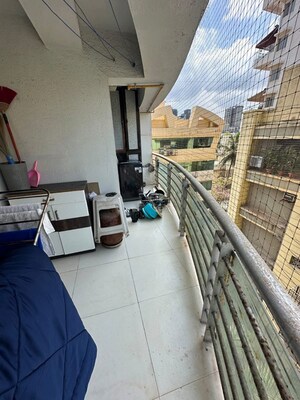 Balcony in 2 BHK Apartment at Bandra West – for Rent