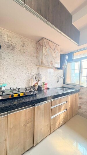 Kitchen in 1 BHK Apartment at Bhoomi Shiv Shakti, Goregaon West – for Sale