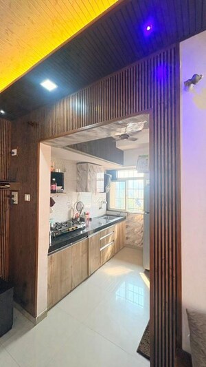 Kitchen in 1 BHK Apartment at Bhoomi Shiv Shakti, Goregaon West – for Sale