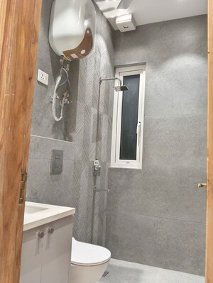Bathroom in 2 BHK Builder Floor at East Of Kailash – for Rent