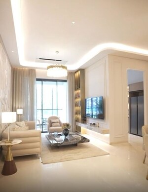 Living Room in 4 BHK Apartment at Runwal 7 Mahalaxmi, Mahalaxmi – for Sale