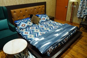 Bedroom in 2 BHK Builder Floor at Nehru Enclave – for Rent