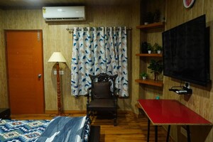 Living Room in 2 BHK Builder Floor at Nehru Enclave – for Rent