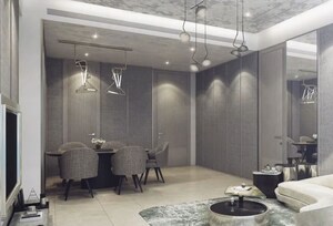 Living Room in 3 BHK Apartment at Rustomjee Crown Phase 2, Prabhadevi – for Sale