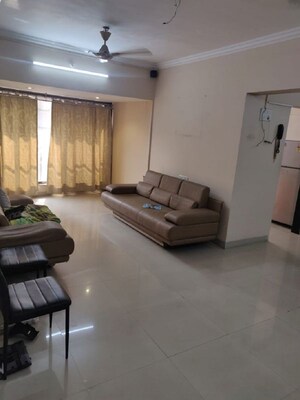 Living Room in 2 BHK Apartment at Khar West – for Rent
