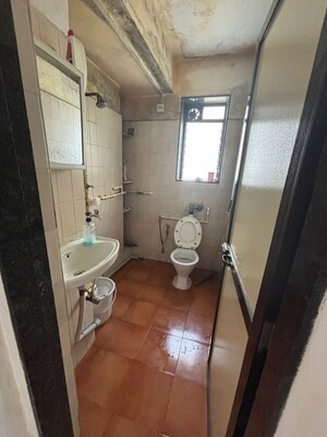 Bathroom in 2 BHK Apartment at Bandra West – for Rent