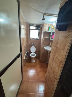Bathroom in 2 BHK Apartment at Bandra West – for Rent