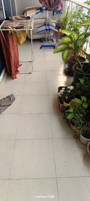 Balcony in 3.5 BHK Apartment at Hadapsar – for Rent