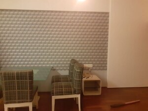 Living Room in 1.5 BHK Apartment at Khar West – for Rent