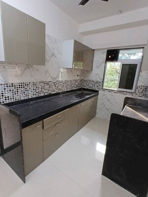 Kitchen in 2 BHK Apartment at Om Heights Malad East, Malad East – for Rent