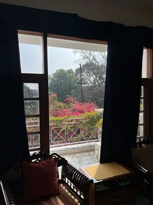 Staircase in 3 BHK Builder Floor at Sector 11 – for Rent