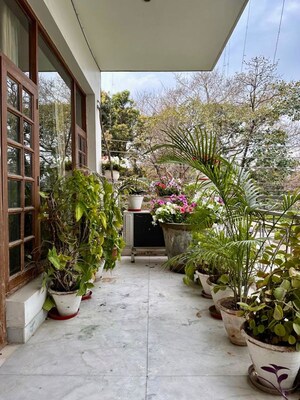 Balcony in 3 BHK Builder Floor at Sector 11 – for Rent