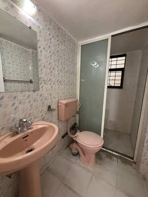 Bathroom in 3 BHK Apartment at Rahul Residency Kondhwa, Kondhwa – for Sale
